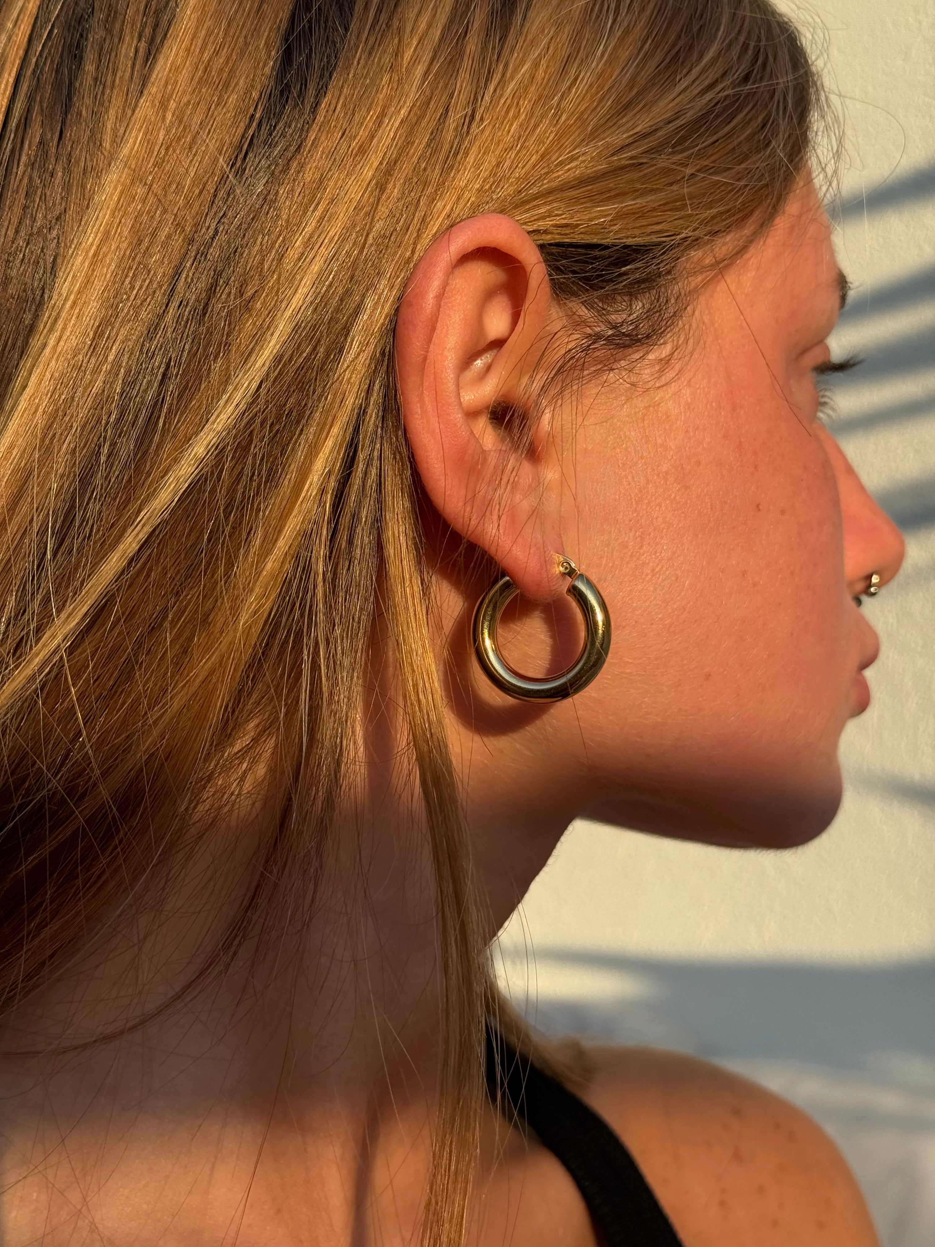 GOLD HOOP S\M\L\XL