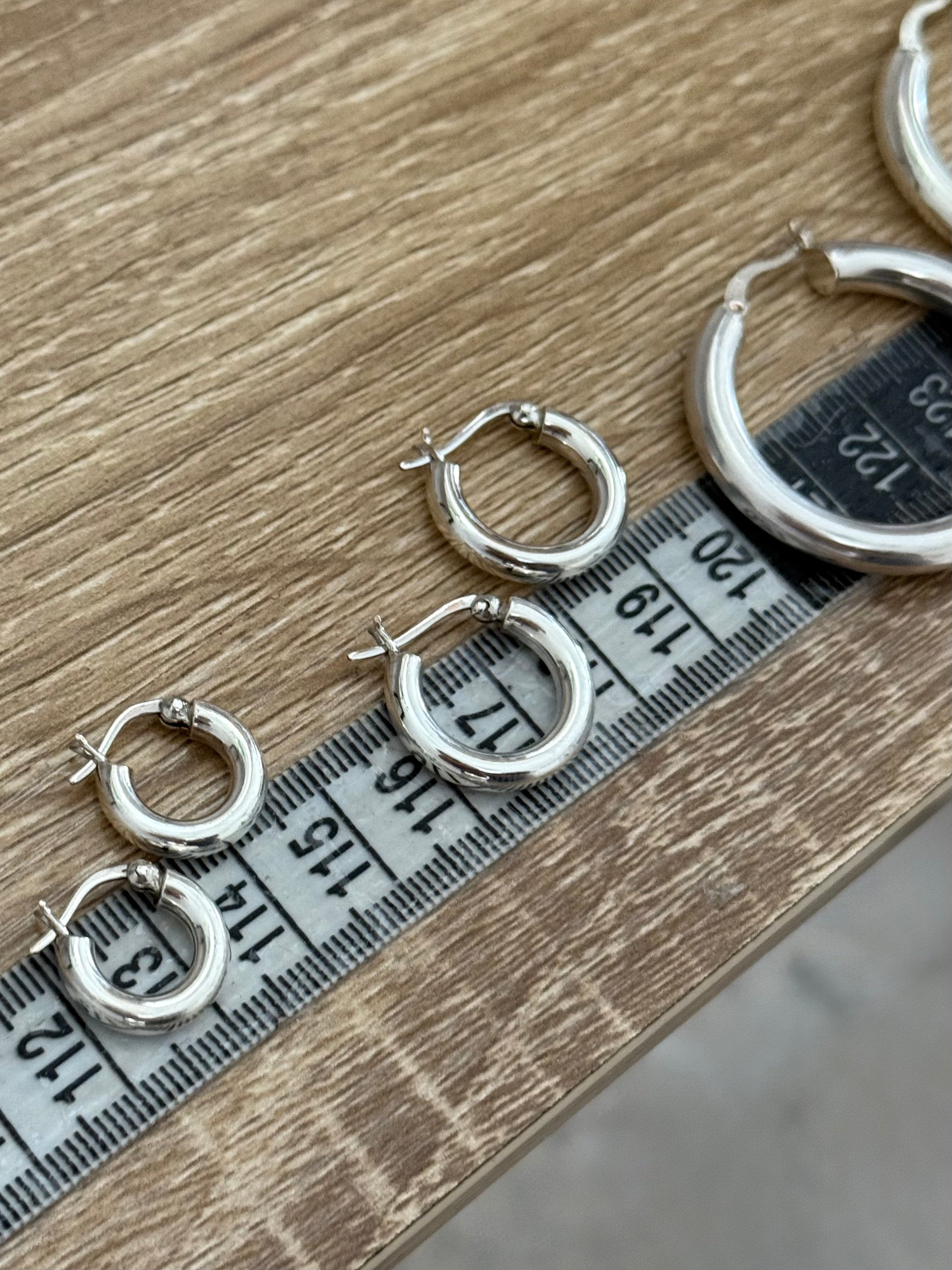 SILVER HOOP S\M\XL