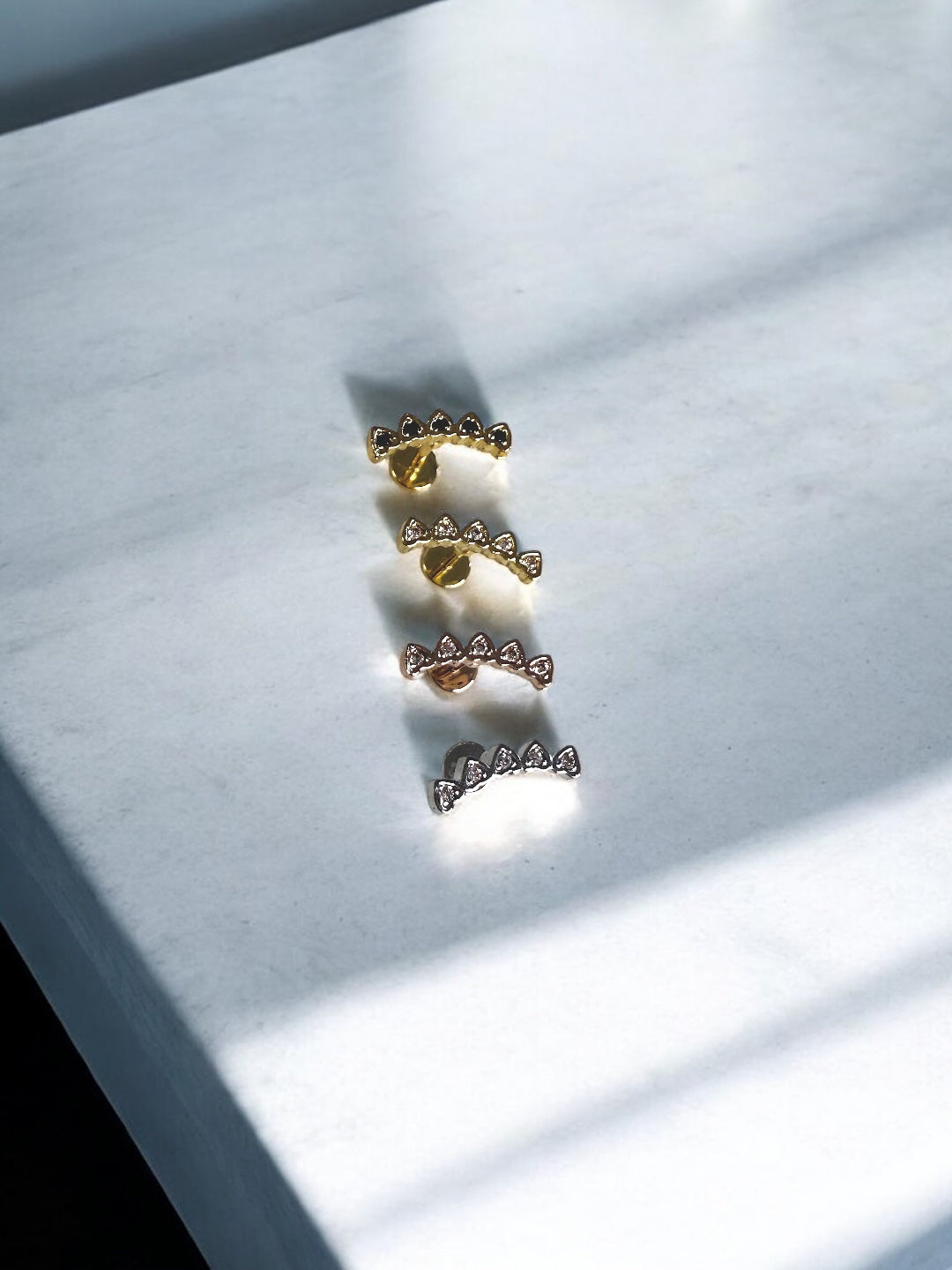 HEART ROW PIERCING